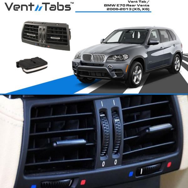 Buy Vent Tabs AC Vent Clips BMW X5/X6 E70 Rear Vents 20062013
