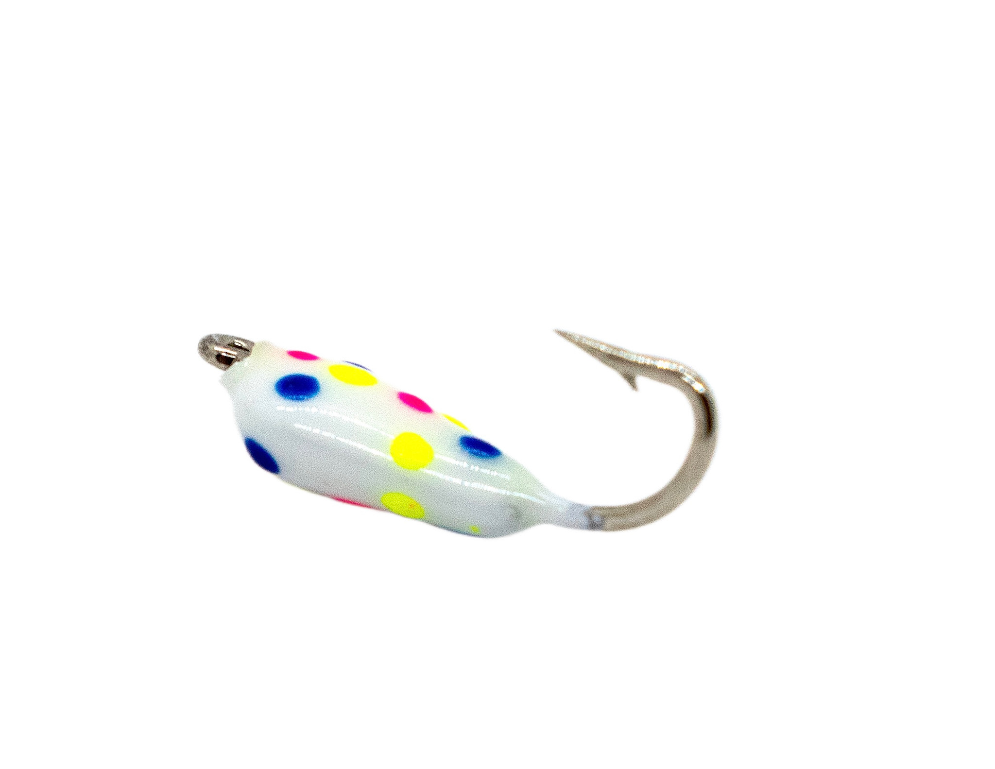 Kenders Tungsten Shrimp Jigs - 5-Pack For Crappie, Bluegill, Perch & Trout (Glow Body) - View #6