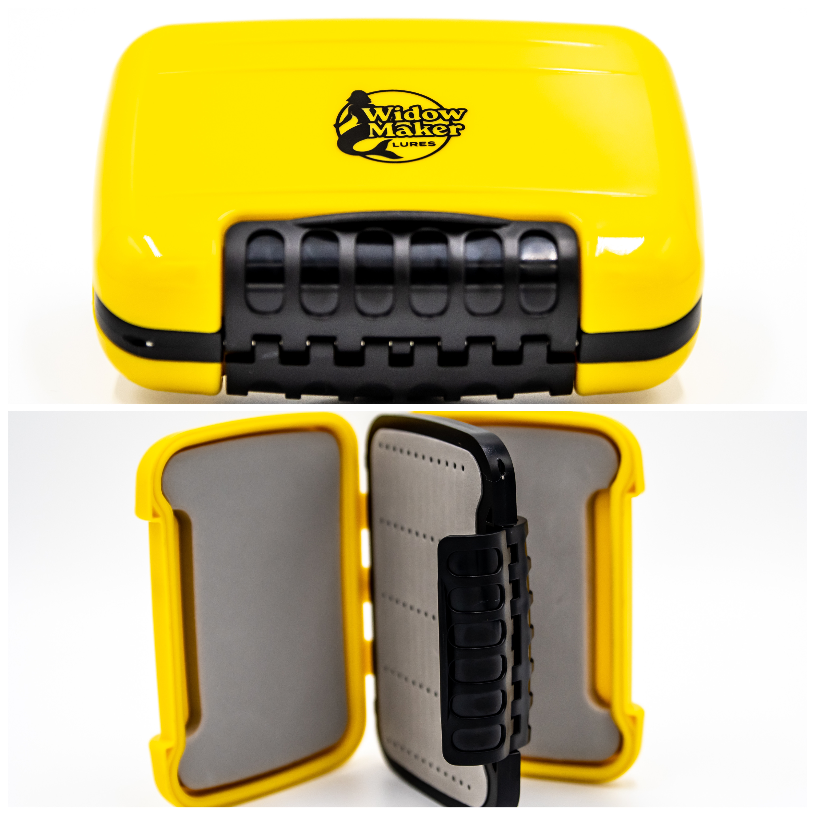  PVC Fishing Jig Lure Case, Tackle Gear Tools Pockets Bags  Fishing Tackle Accessory(Yellow) : Sports & Outdoors