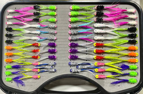 Widow Maker Lures Tungsten Shimmer Jig 1/16oz 2pk (Select Color