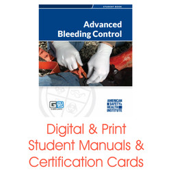 ASHI Advanced Bleeding Control Certification Card Student Manual ASHI Advanced Bleeding Control Certification Card Student Manual