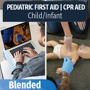 HSI Pediatric First Aid | Child/Infant CPR/AED | Blended Digital Certification Card | 5-Pack | G25