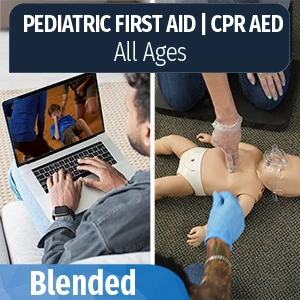 HSI Pediatric First Aid | Child/Infant/Adult CPR/AED | Blended Digital Certification Card | 5-Pack | G25