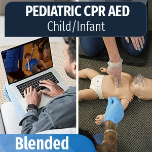 HSI Pediatric CPR/AED | Infant & Child | Blended Digital Certification | 5-Pack | G25