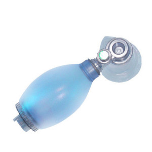 Blue Pediatric Bag Valve Mask