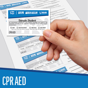 HSI CPR AED Print Certification Card - Sheet of 5 (2020) HSI CPR AED Print Certification Card - Sheet of 5 (2020)