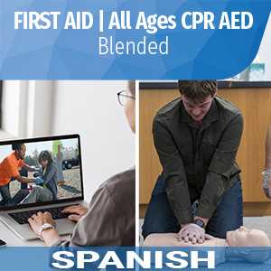 Copy of HSI Combo Adult Only CPR - AED & First Aid | Blended Digital Certification Card | Spanish | 5-Pack | G25