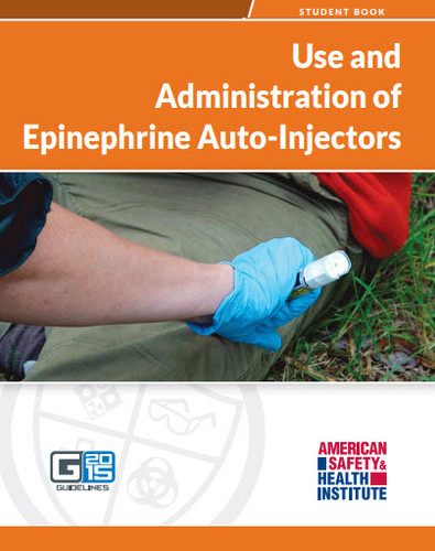 ASHI Epinephrine Auto-Injectors Certification Card Student Manual G2015