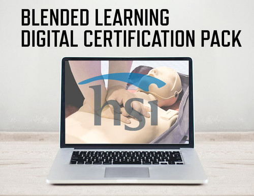 HSI Pediatric CPR & AED | Blended Learning Digital Certification Card Pack | All ages (HBL-2006DC)