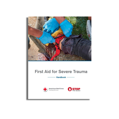 Red Cross First Aid for Severe Trauma Participant Handbook Front cover