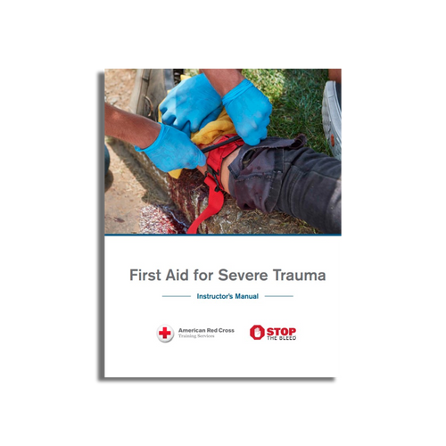 Red Cross First Aid for Severe Trauma Instructor Manual Front Cover