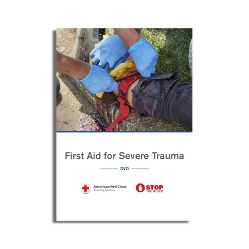 Red Cross First Aid for Severe Trauma DVD box cover
