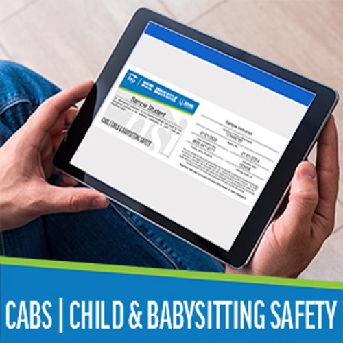 HSI Child and Babysitting Safety (CABS) | Digital Certification Card & Digital Book