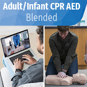 HSI Adult & Infant CPR - AED | Blended Digital Certification Card | 5-Pack | G25