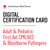 Red Cross | Digital Certification Card |  Adult & Pediatric First Aid/CPR/AED and Bloodborne Pathogens