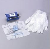 CPR Barrier With Nitrile Gloves In Keychain Pouch