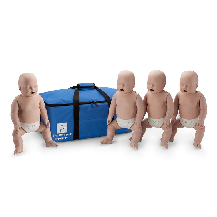Prestan Professional 4 Infant Manikins with carrying bag