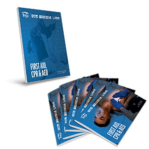 HSI | Adult First Aid | CPR AED Program Package and 5 skill guides