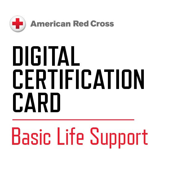Red Cross | Digital Certification Card | BLS