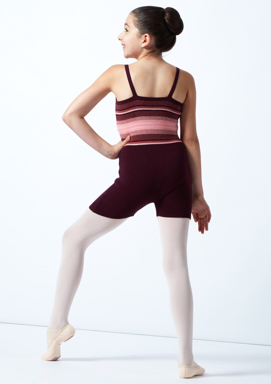 Warm Up Striped Long Pants for Ballet Dancers, Dancewear