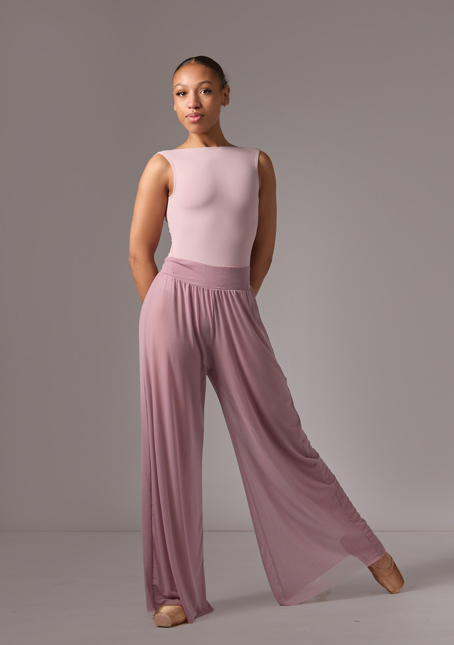 Move Dance Grace Long Mesh Trousers | Move Dance US