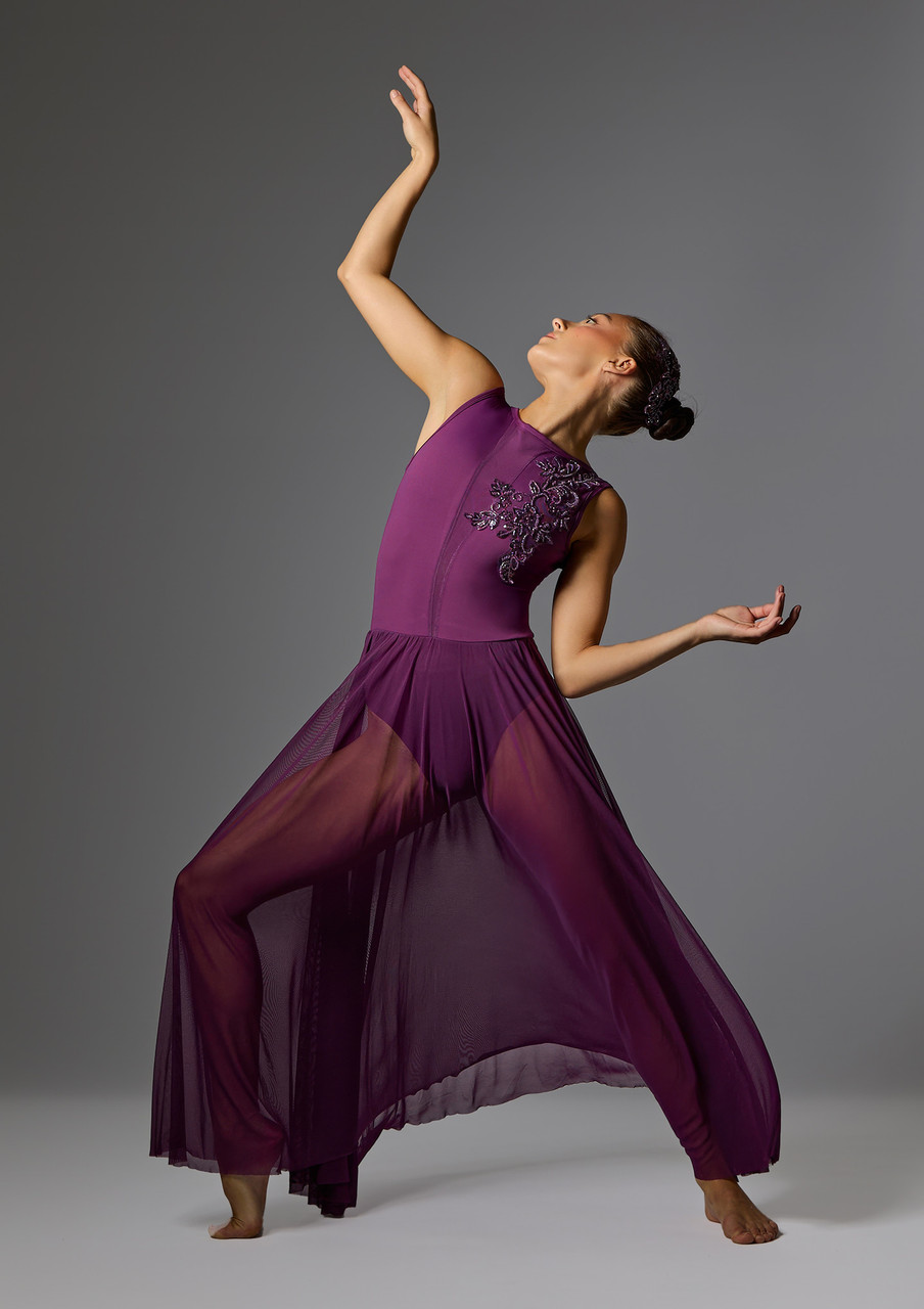 purple fade dress Ombr Satin Dress