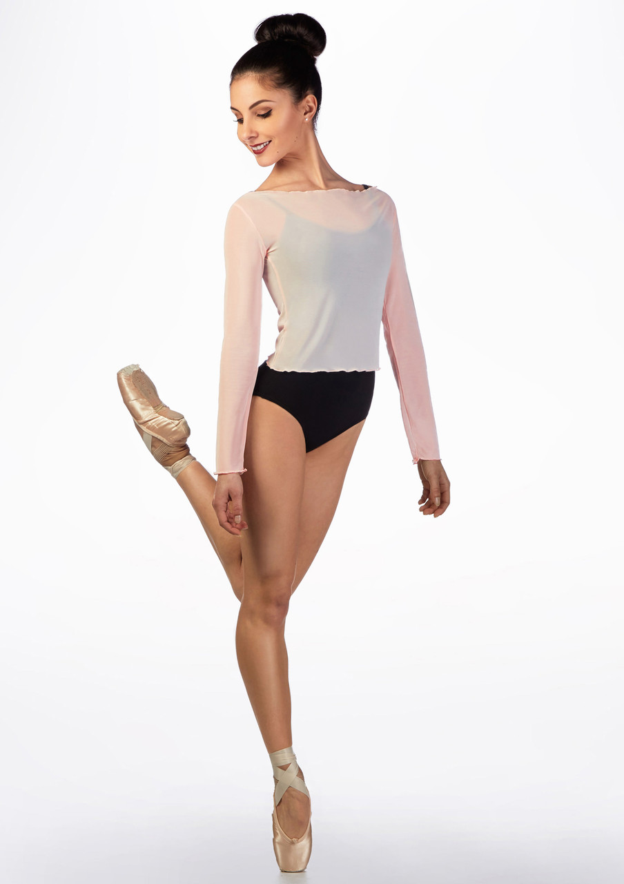 bekymring parkere kalligraf Ballet Rosa Natasha Mesh Top - Move Dance US