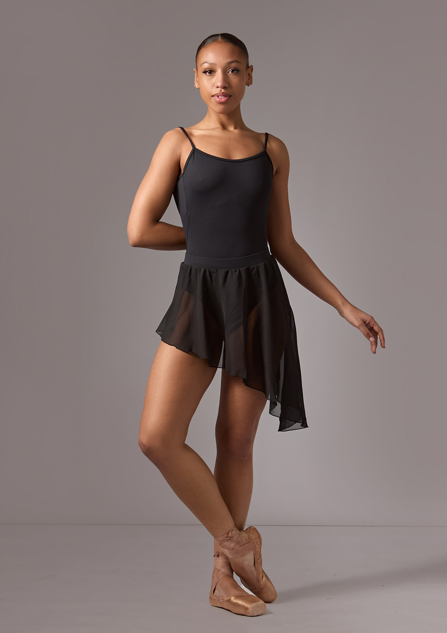 Move Dance Simone Asymmetric Lyrical Skirt - Black - S/M Move Dance Simone Asymmetric Lyrical Skirt - Black - S/M