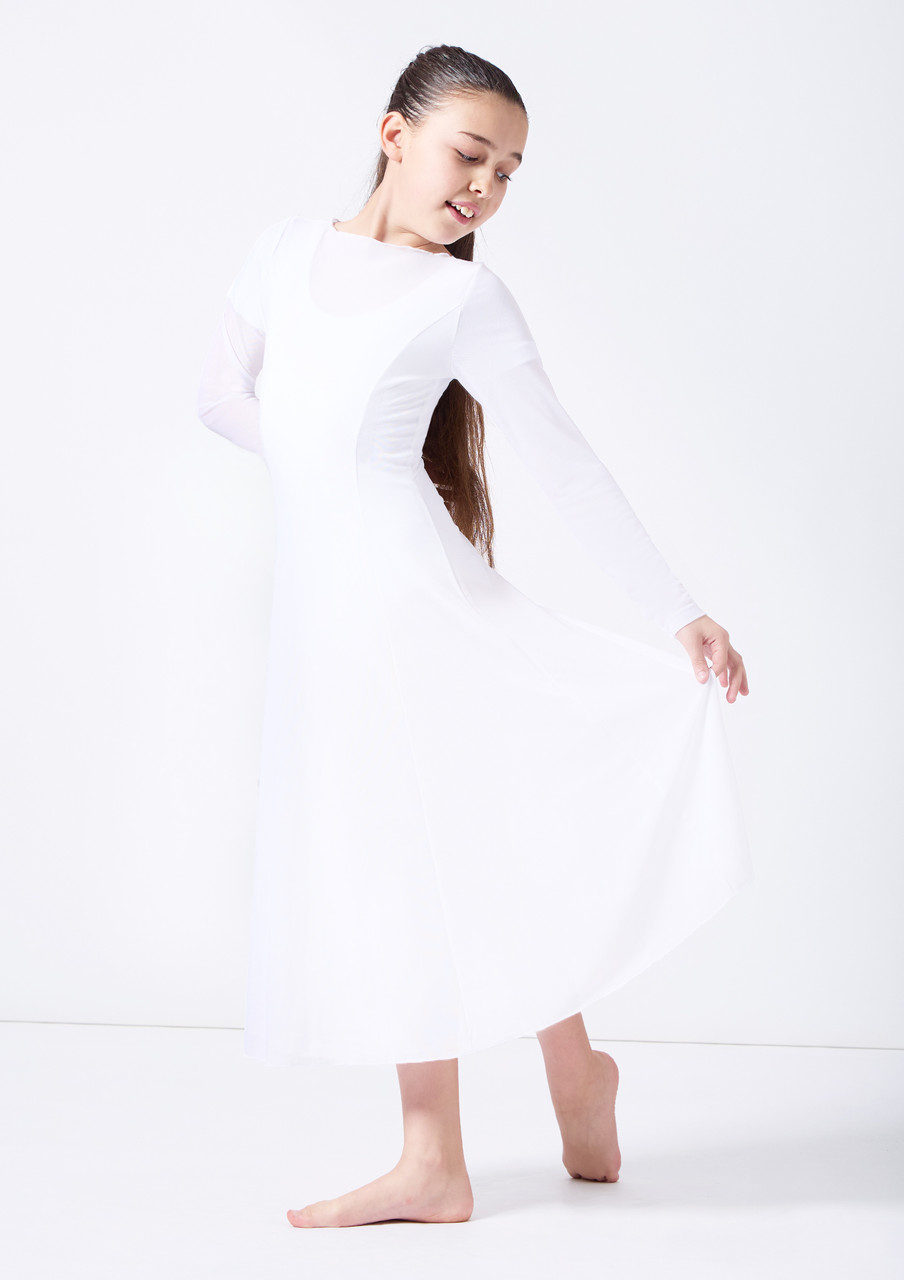 Move Dance Teen Dia Long Sleeve Lyrical Dress | Move Dance US Move Dance Teen Dia Long Sleeve Lyrical Dress | Move Dance US