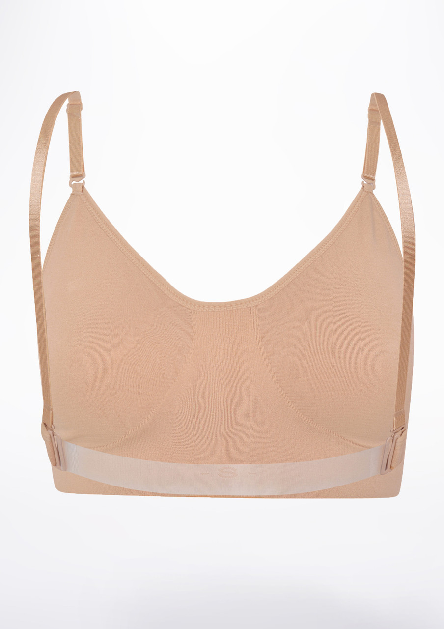 Clear Strap Nude Bras, Undergarments for Young Dancers - Shop in