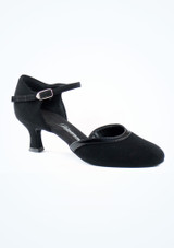 Diamant Karen Ballroom & Latin Shoe 2" Black Main 2 [Black]