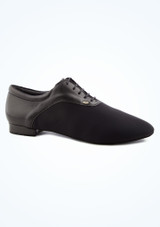 Port Dance Men's Santiago Dance Shoe Black Top 2 [Black]