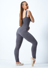 Intermezzo Knitted Warm Up Suit Grey Back [Grey]