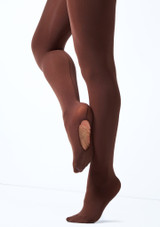 Medias de ballet convertibles con costura Move Dance - Marrón Caffè Davanti [Marrone]