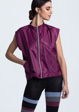 Intermezzo Zip Front Oversized Vest