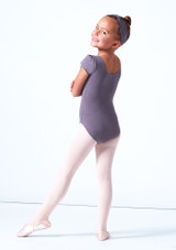 Move Dance Macey Girls Leotard Back [Grey]