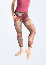 Ballet Rosa Zelda Mesh Leggings Front 2 [Multi-Colour]