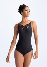 Ballet Rosa Calliope Camisole Leotard Black Front 2 [Black]