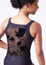 Wear Moi Laika Wide Strap Leotard Black Back 2 [Black]