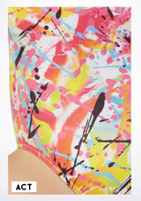 Alegra Girls Patterned Hotpant Biketard 2 [Patterned]
