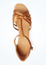 International Dance Shoes L3005 Ballroom Shoes - 2" Tan Top [Tan]