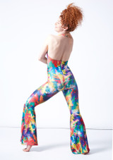 Alegra Patterned Zoe Flared Catsuit