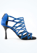 PortDance 803 Salsa & Tango Shoe - 2.75" [Blue]