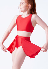 Alegra Shiny Darcie Skirt With Brief