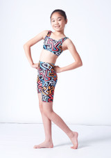 Alegra Girls Patterned Sofia Crop Top