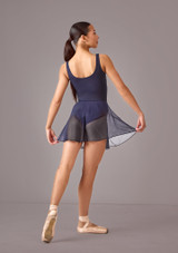 Move Dance Darcie Dance Skirt Navy Blue Front 3 [Blue]