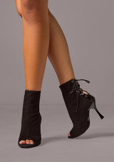 Move Dance Mariana Dance Boot - 3" Black Front [Black]