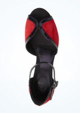 Move Dance Leonie Red Dance Shoe - 2" [Black]
