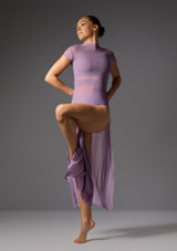 Jolista Vows 3 Piece Lyrical Dress Dark Lilac Front 2 [Purple]