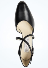 Werner Kern Patty Leather Dance Shoe - 2" [Black]